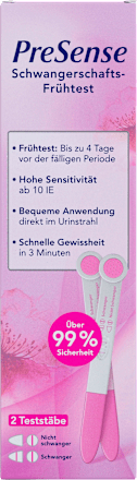 Schwangerschaftsfrühtest PreSense