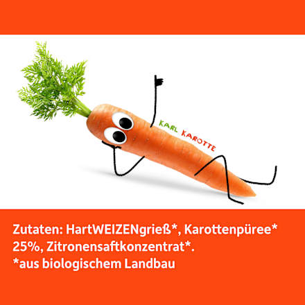 Nudeln Gemüse Karotte Freche Freunde