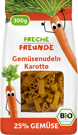 Nudeln Gemüse Karotte Freche Freunde