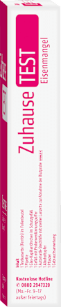 Zuhause Test Eisenmangel NanoRepro