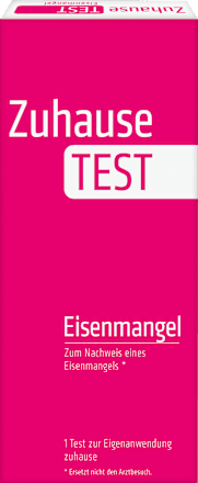 Zuhause Test Eisenmangel NanoRepro