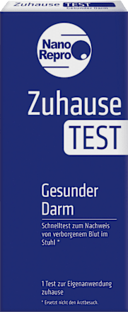Zuhause Test Gesunder Darm, 1 Anwendung NanoRepro