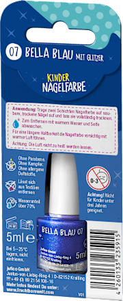 Nagelfarbe Wunderbunt blau für Kinder FruchtBar