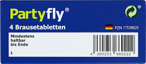 Elektrolyt-Vitamin C-Komplex Brausetabletten 4 St Partyfly