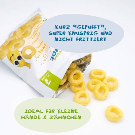 Babysnack Knusper-Ringe Hirse & Banane, ab 7 Monaten Freche Freunde