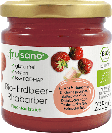 Fruchtaufstrich, Erdbeer-Rhabarber Frusano