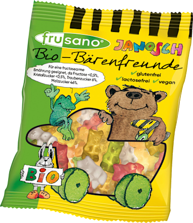 Fruchtgummi, Janosch Bärenfreunde mit Fruchtgeschmack Frusano