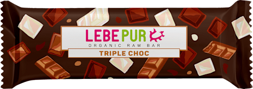 Rohkostriegel Bio Triple Choc Lebepur