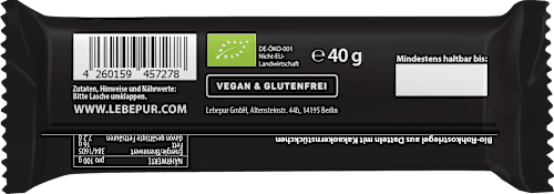 Rohkostriegel Dark Cacao Crunch Lebepur