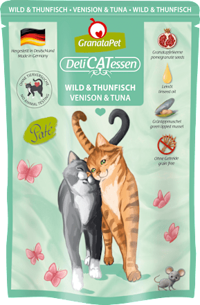 Nassfutter Katze mit Wild & Thunfisch GranataPet