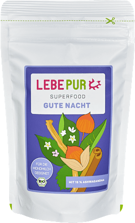 Superfood Gute Nacht Lebepur