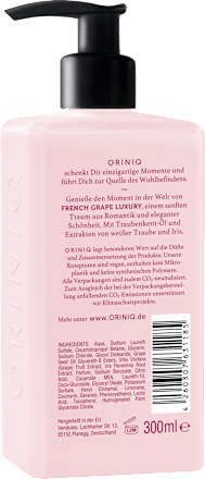 Flüssigseife French Grape Luxury ORINIQ