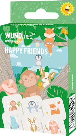 Kinderpflaster Happy Friends WUNDmed