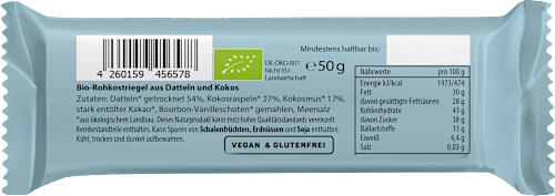 Rohkostriegel Bio Coconut Cream Lebepur