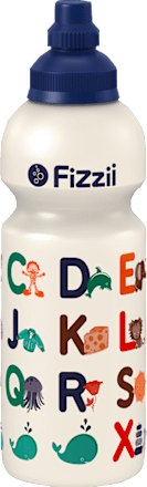 Trinkflasche Kinder perlweiß, 600 ml Fizzii