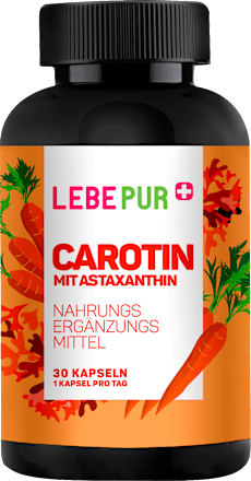 Carotin Kapseln 30 St Lebepur
