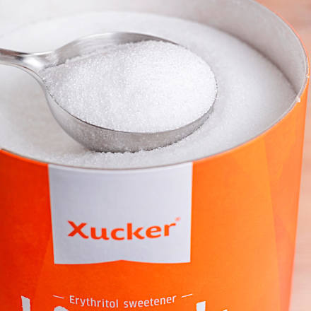 Streusüße in kristalliner Form, Erythrit Xucker