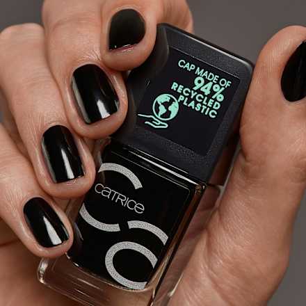 Gel Nagellack Iconails 20 Black To The Routes  CATRICE