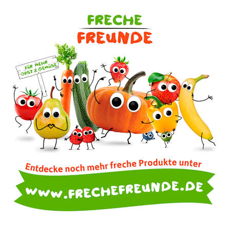Quetschie Apfel, Mango & Pfirsich ab 1 Jahr Freche Freunde