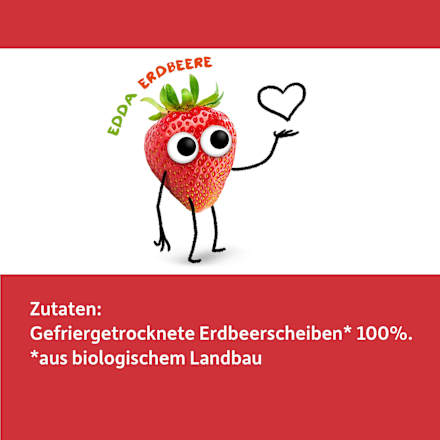 Kindersnack Fruchtchips Erdbeere, ab 3 Jahre Freche Freunde