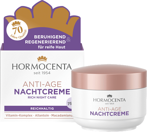 Nachtcreme Anti Age reichhaltig Hormocenta