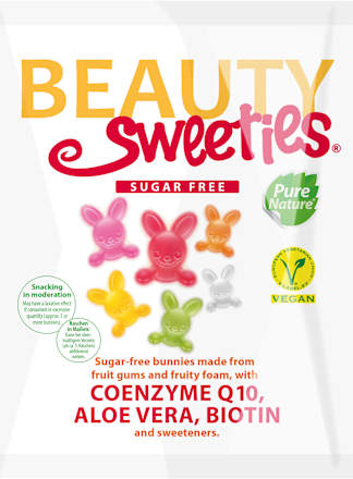 Fruchtgummi, Häschen, zuckerfrei Beauty Sweeties