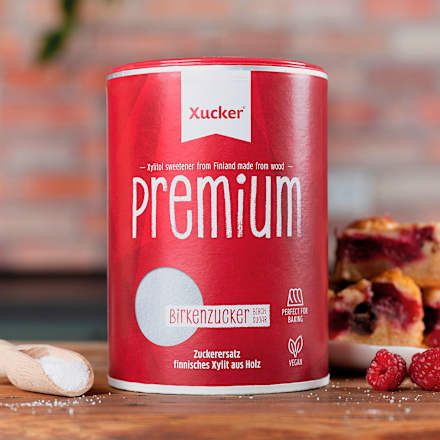 Streusüße in kristalliner Form, Xylit Xucker