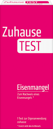 Zuhause Test Eisenmangel NanoRepro