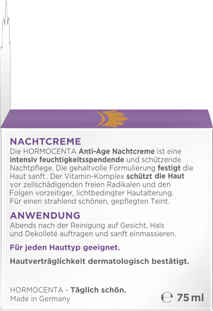 Anti Age Nachtcreme  Hormocenta