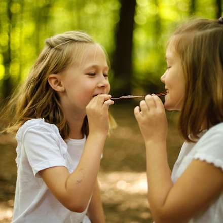 Kindersnack Fruchtgummi Streifen Mango & Apfel, ab 3 Jahren  MOGLi