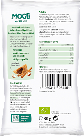Nuss Creme Ecken mit Haselnuss & Zimt MOGLi
