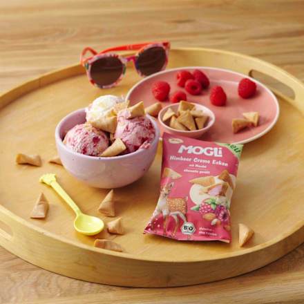 Himbeer Creme Ecken mit Mandel MOGLi