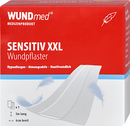 Wundpflaster XXL Sensitiv WUNDmed