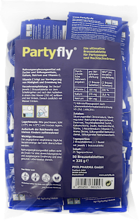 Elektrolyt-Vitamin C-Komplex Brausetabletten 50 St Partyfly