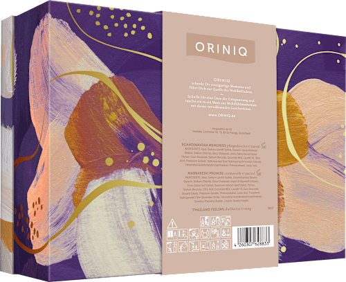 Geschenkset Weltreise der Sinne ORINIQ