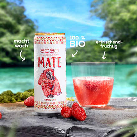 Eistee, Mate Himbeere acao