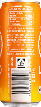 Erfrischungsgetränk, Aranciata Limo Orange Limissimo