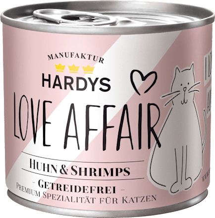 Nassfutter Katze mit Huhn & Shrimps Love Affair