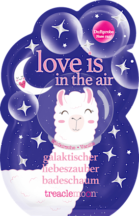 love is in the air Badeschaum treaclemoon