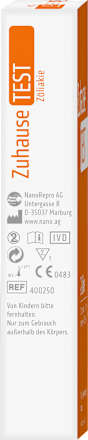 Zuhause Test Zöliakie 1 Anwendung  NanoRepro