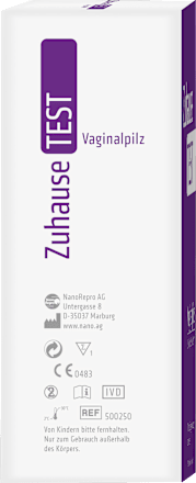 Zuhause Selbsttest Vaginalpilz, 1 Anwendung NanoRepro