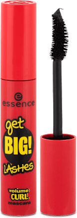 Get Big! Lashes Mascara Volume Curl 01 Black essence