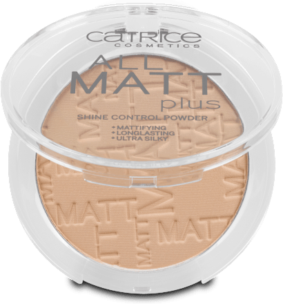 All Matt Plus Shine Control kompaktni puder- 025 Sand Beige CATRICE