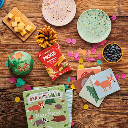 Kindersnack Pizzastangen mit Käse und Olivenöl MOGLi