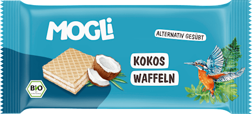 bio oplatka s příchutí kokosu MOGLi