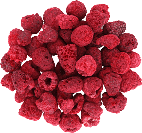Trockenfrüchte, Himbeeren gefriergetrocknet KoRo