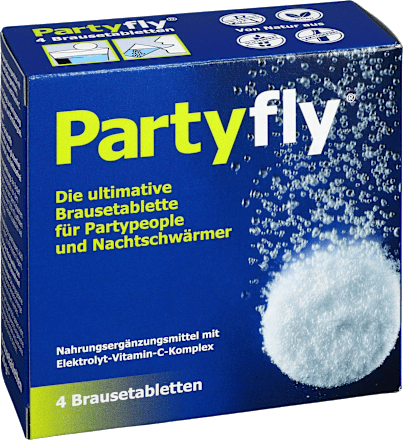 Elektrolyt-Vitamin C-Komplex Brausetabletten 4 St Partyfly