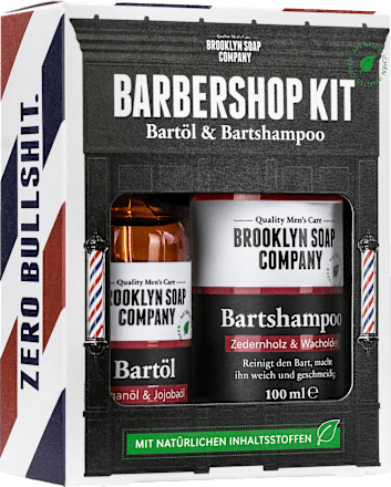 Geschenkset "Barbershop Kit" 2tlg Brooklyn Soap Company