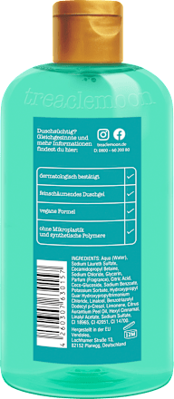 Duschgel taste the beach life treaclemoon