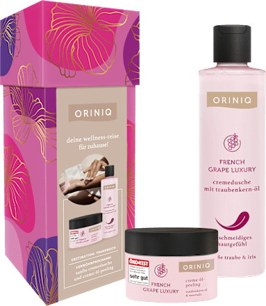 Geschenkset French Grape Luxury ORINIQ